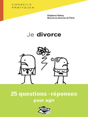 cover image of Je divorce